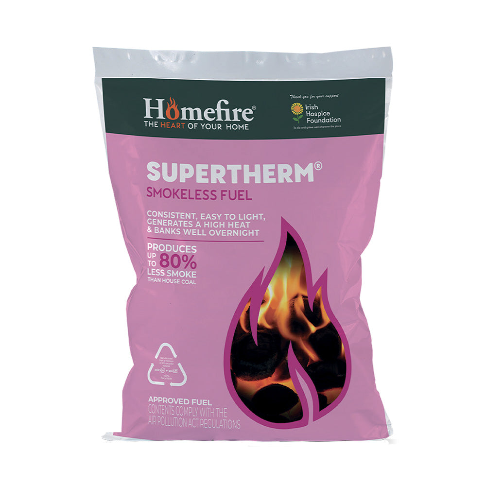 Homefire Supertherm Smokeless Coal - 10kg